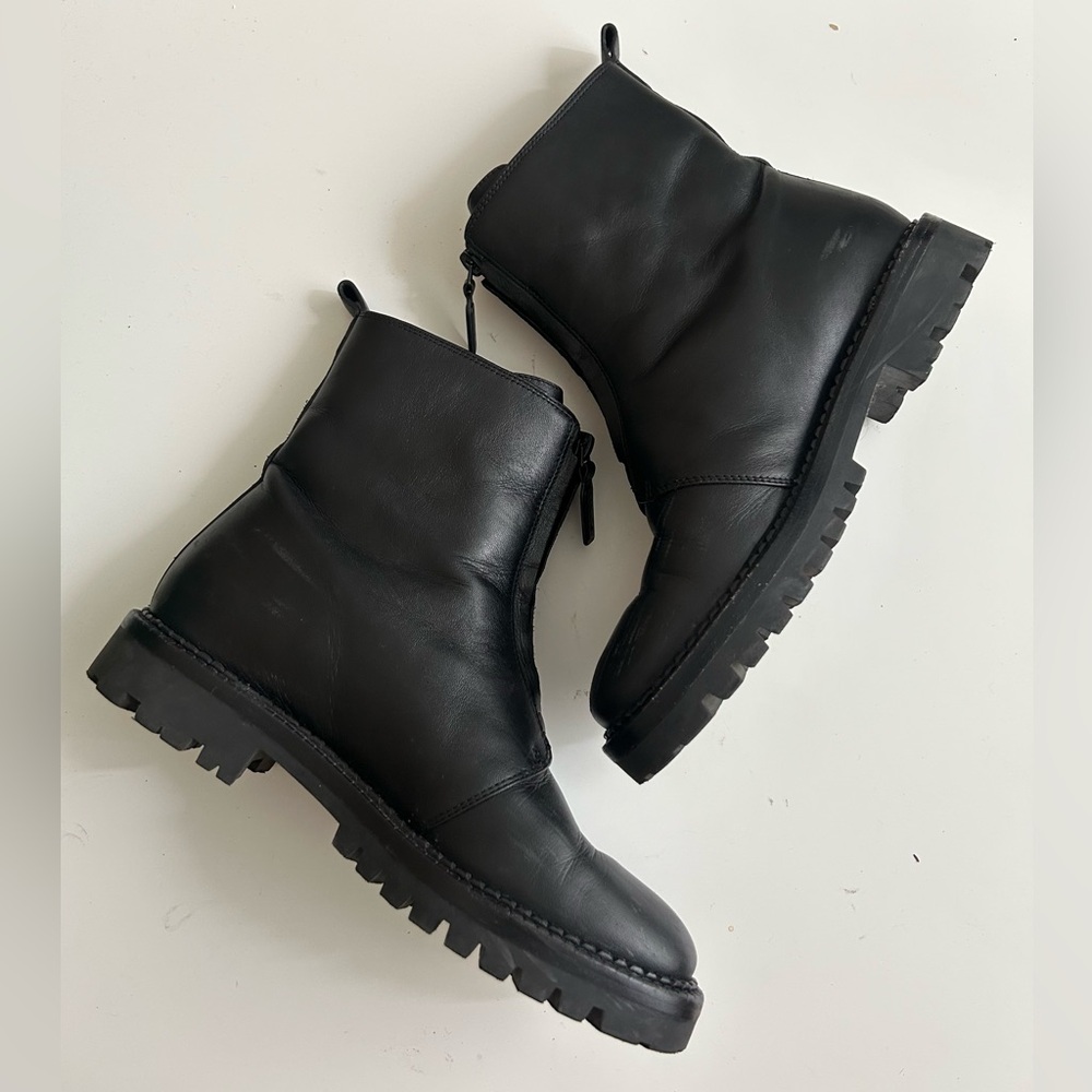 Vince Cabria Water Resistant Front Zip Boot